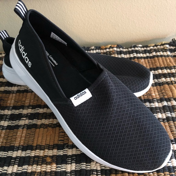 adidas memory foam womens slip ons